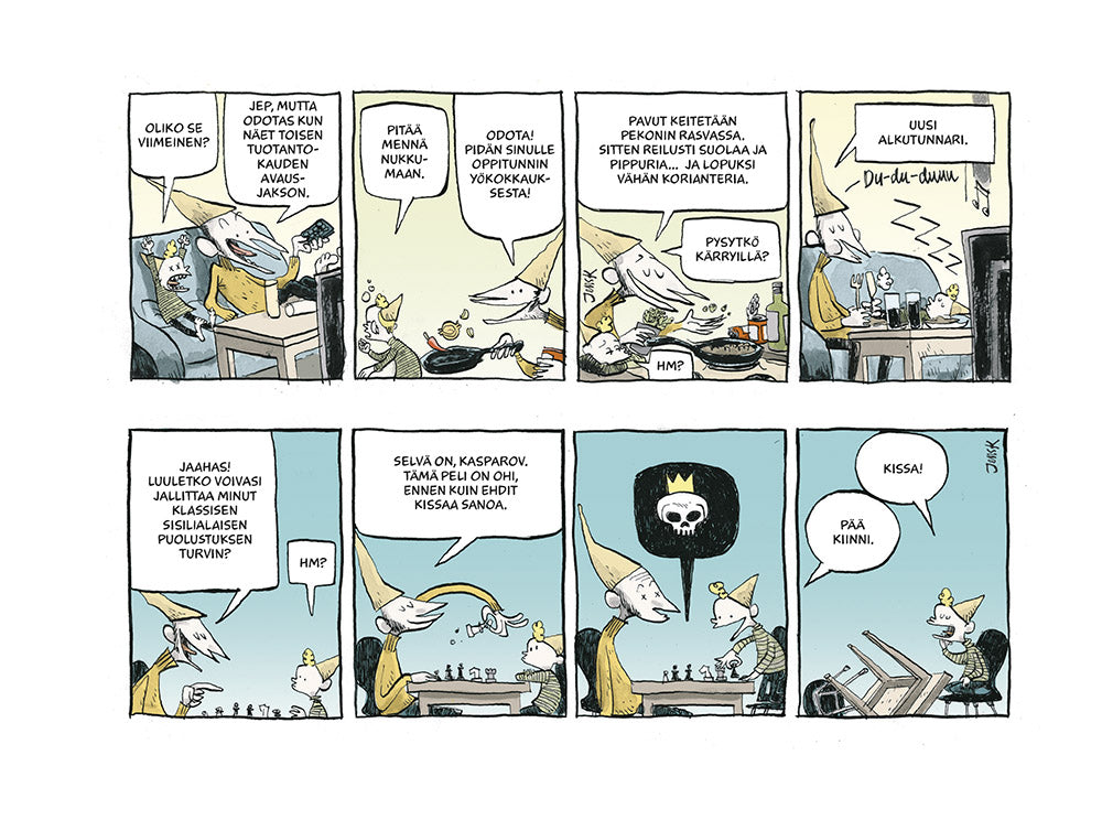 Houkka - Ensimmäinen vastustaja (Jens K Styve)